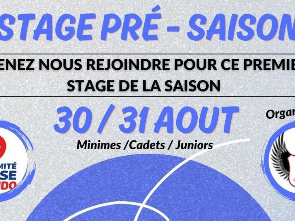 Image de l'actu 'Stage de pré-saison 2024-2025'