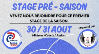 Image de l'actu 'Stage de pré-saison 2024-2025'