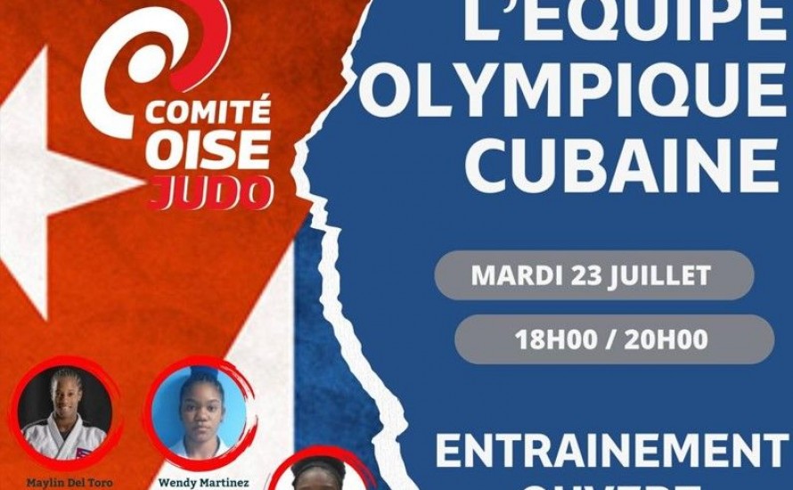 Entraînement avec l'équipe Olympique Cubaine