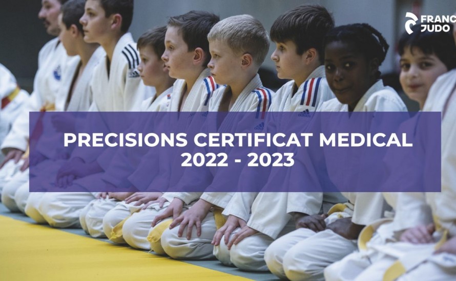 CERTIFICAT MEDICAL 2022-2023