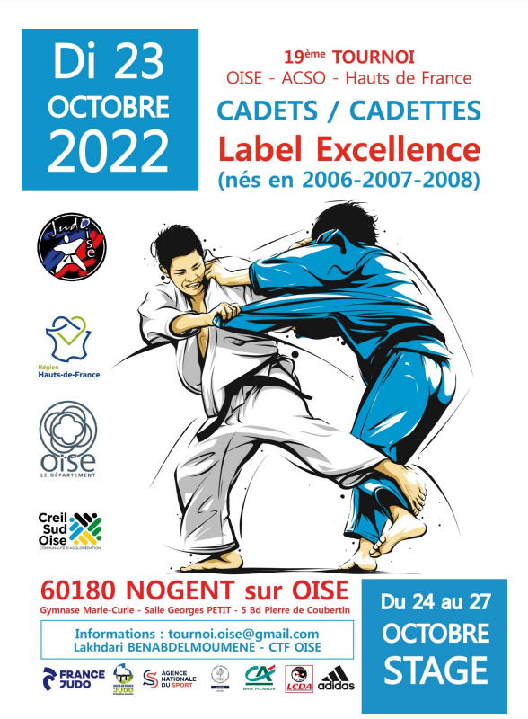 TOURNOI EXCELLENCE | OISE JUDO